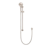 Meir Round Hand Shower on Rail Column Champagne MZ0402-CH