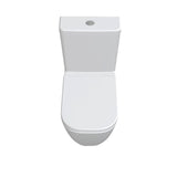 Caroma Luna Square Cleanflush Toilet Bottom Water Inlet White 846410W