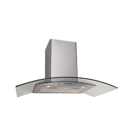 Euro Rangehood 900mm Glass Canopy Stainless Steel EAGL90SX (4127245795388)