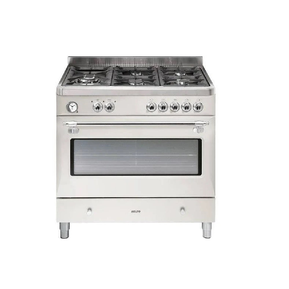 Euro Appliances Freestanding Dual Fuel Oven 90cm Old White Royal Chiantishire ECSH900WH