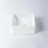 Eight Quarters Basin Amaroo Square Mini Matte White EQMEAM4-W