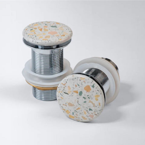 Eight Quarters Basin Terrazzo Circle Lucca (Inc. Waste) EQXITE1-L