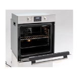 Euro Appliances Oven 60cm Multifunction Stainless Steel/Black EO6082BX2