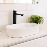 Eva Pill Counter Top Basin 520mm Gloss White BEQPI1-GW