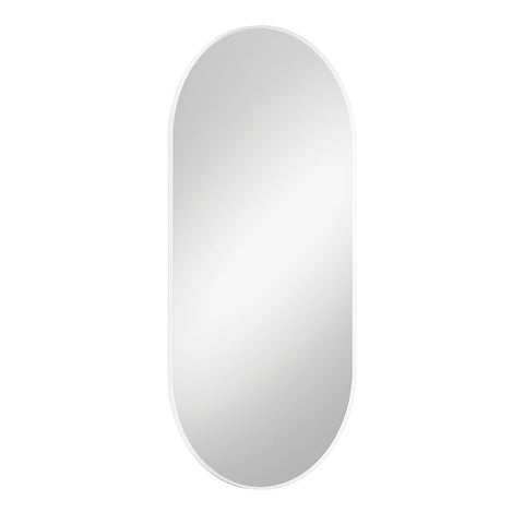 Fienza Empire Matte White Framed Mirror 600 x 1200mm FMP60120W