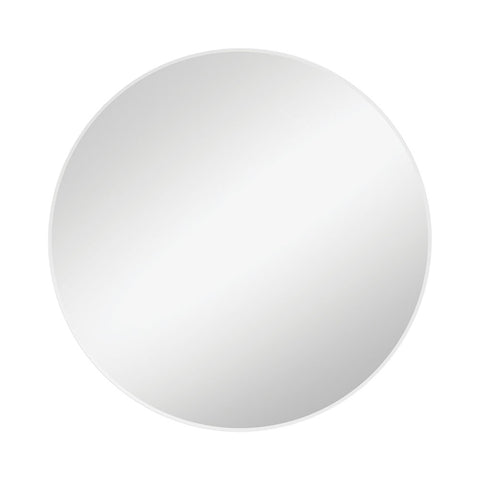 Fienza Reba Matte White Framed Mirror 800mm FMR80W