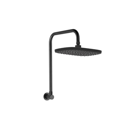 Linkware Huntingwood Gooseneck Shower Black T9783BK (4450041692220)