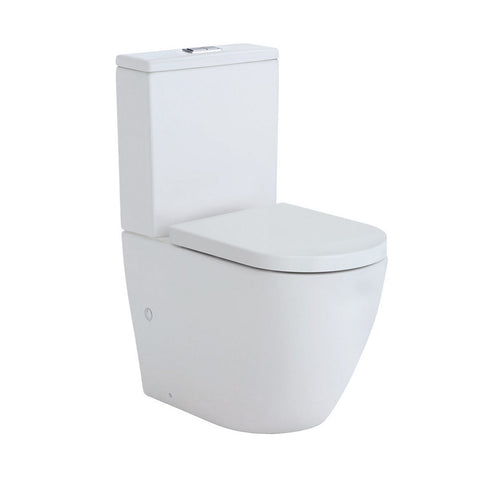 Fienza Koko Toilet Suite S Trap 90-160mm Matte White K002MWA