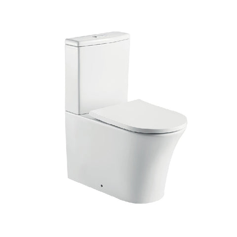 Fienza Chloe Back to Wall Toilet (S Trap 90-160mm) White K018A