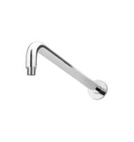 Meir Round Wall Shower Curved Arm 400mm Chrome MA09-400-C