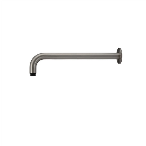 Meir Round Wall Shower Curved Arm 400mm Shadow MA09-400-PVDGM