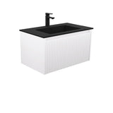 Fienza Montana Alina Satin White 750 Wall-Hung Vanity MON75RW