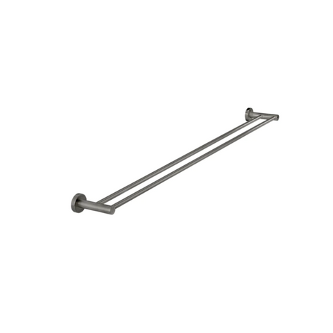Meir Round Double Towel Rail 900mm Shadow MR01-R90-PVDGM