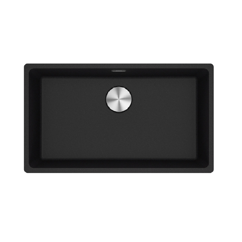 Franke Sink Maris Single Bowl 720mm Flushmount Onyx MRG210-72B-ON