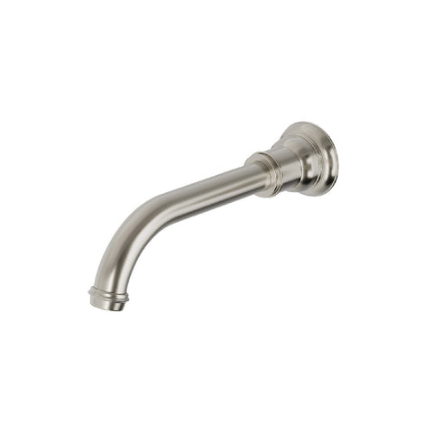 Phoenix Cromford Wall Basin / Bath Outlet 200mm Brushed Nickel 134-7610-40