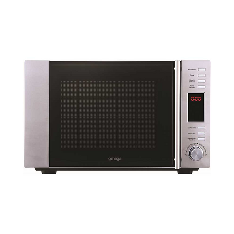 Omega Microwave 30 litre microwave oven, Stainless Steel OM30X