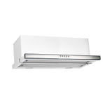 Omega Rangehood Slide out 90cm, 700m³/hr high airflow Stainless Steel ORT91X