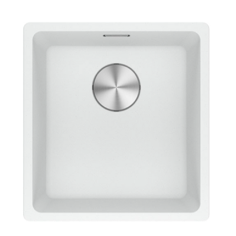 Franke Sink Maris Single Bowl 370mm Topmount Inc.DT651 TM Polar White MRG610-37FPC - PW