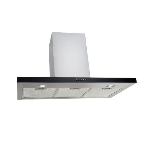 Euro Appliances Rangehood 90cm Canopy Stainless Steel EMT90CS