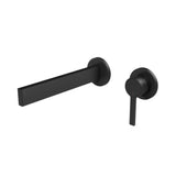 Phoenix Lexi MKII Wall Bath Mixer Set 200mm Matte Black 123-7820-10