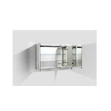 Belbagno Aluminium LED Mirror Cabinet  1200x126x700 SPC-3-1200-II