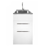 Robinhood Laundry Unit 30L Double Drawer with Mixer Tap ST7003