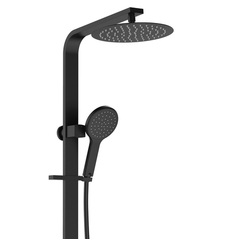Fienza Kaya Deluxe Twin Shower Matte Black 455119B