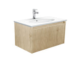 Fienza Rotondo Alina Scandi Oak 750 Wall-Hung Vanity ROT75RSC