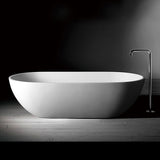 Kaskade Bath Aveo Oval 1780mm Stone Matte White RS12-1780