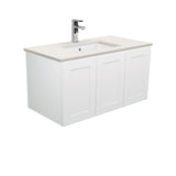 Fienza Sarah Roman Sand Undermount 900 Mila Wall-Hung Vanity SA90M