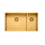 Oliveri Spectra Sink 1 & 1/2 Bowl Brushed Gold SB35AU