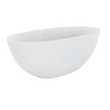 Fienza Sasso 1550mm Stone Bath Matte White ST28-1550