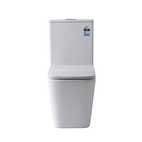 Decina San Diego Rimless Back to Wall Toilet Suite White SDTSWFS (4433125605436)