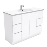 Fienza Dolce Fingerpull 1200mm Vanity Kickboard White TCL120C (4505111199804)