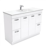 Fienza Dolce 1200mm Vanity with Kicker White TCL120NKW (4488980463676)