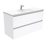 Fienza Dolce Quest 1200mm Wall Hung Vanity Unit White TCL120Q (4505110183996)