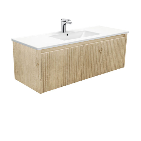 Fienza Dolce Alina Scandi Oak 1200 Wall-Hung Vanity TCL120RSC