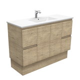 Fienza Dolce Edge Scandi Oak 1200mm Vanity Kickboard Oak TCL120SK (4505112477756)