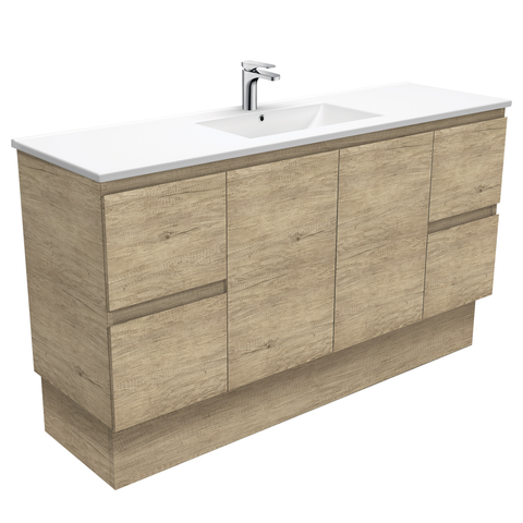 Fienza Dolce Edge Scandi Oak 1500mm Vanity Kickboard (Double Bowl) Oak TCL150SKD (4505112543292)