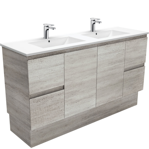 Fienza Dolce Edge Industrial 1500mm Vanity Kickboard (Double Bowl) Industrial TCL150XKD (4505113133116)