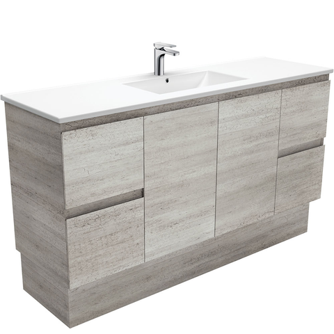 Fienza Dolce Edge Industrial 1500mm Vanity Kickboard (Single Bowl) Industrial TCL150XKS (4505113100348)