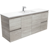 Fienza Dolce Edge Industrial 1500mm Vanity Wall Hung (Single Bowl) Industrial TCL150XS (4505112838204)