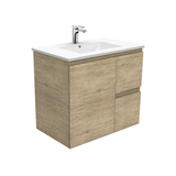 Fienza Dolce Edge Scandi Oak 750mm Vanity Wall Hung (Right Drawers) Oak TCL75SR (4505112019004)