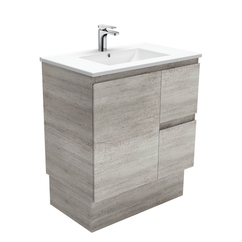 Fienza Dolce Edge Industrial 750mm Vanity Kickboard (Right Drawers) Industrial TCL75XKR (4505112969276)