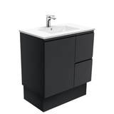 Fienza Dolce Black 750mm Vanity Kickboard (Right Drawers) Black TCL75ZBKR (4505113493564)