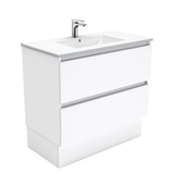 Fienza Dolce Quest 900mm Vanity Unit on Kickboard White TCL90QK (4505110315068)