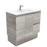 Fienza Dolce Edge Industrial 900mm Vanity Kickboard (Left Drawers) Industrial TCL90XKL (4505113002044)