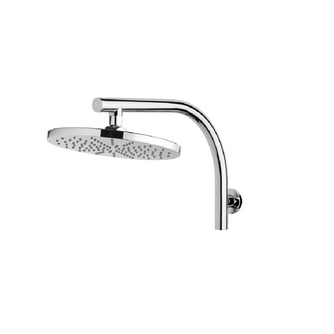 Phoenix Vivid High Rise Shower Arm & 230mm Round Rose Chrome V533