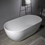 Kaskade Bath Lucia Oval 1700mm Stone Matte White VX12-1700