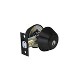 Trio Revive Double Cylinder Deadbolt Black WDB65BL